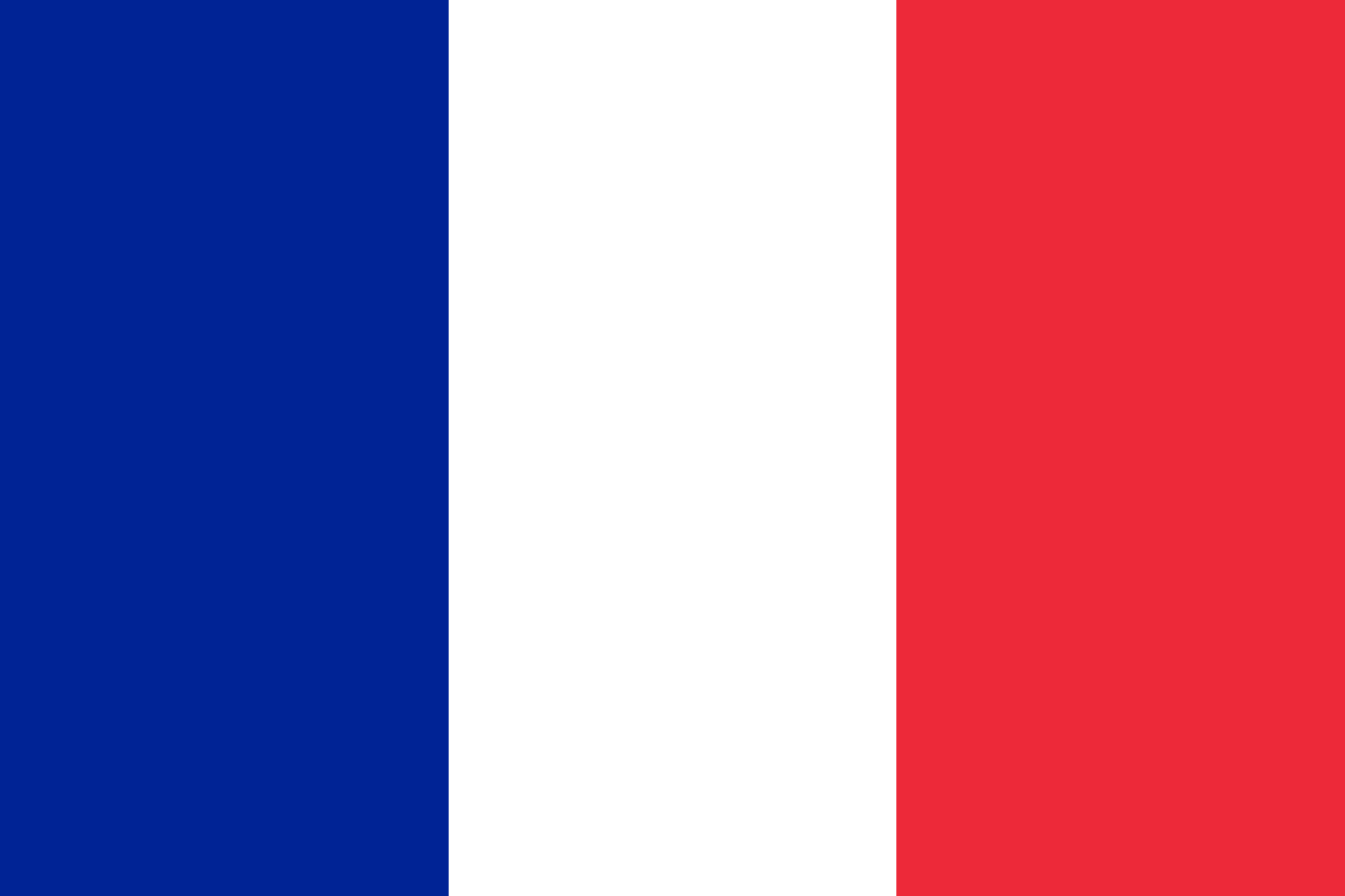 Obraz flagi stanu państwa Francja - w rozdzielczości 1640x1093 - Europa
