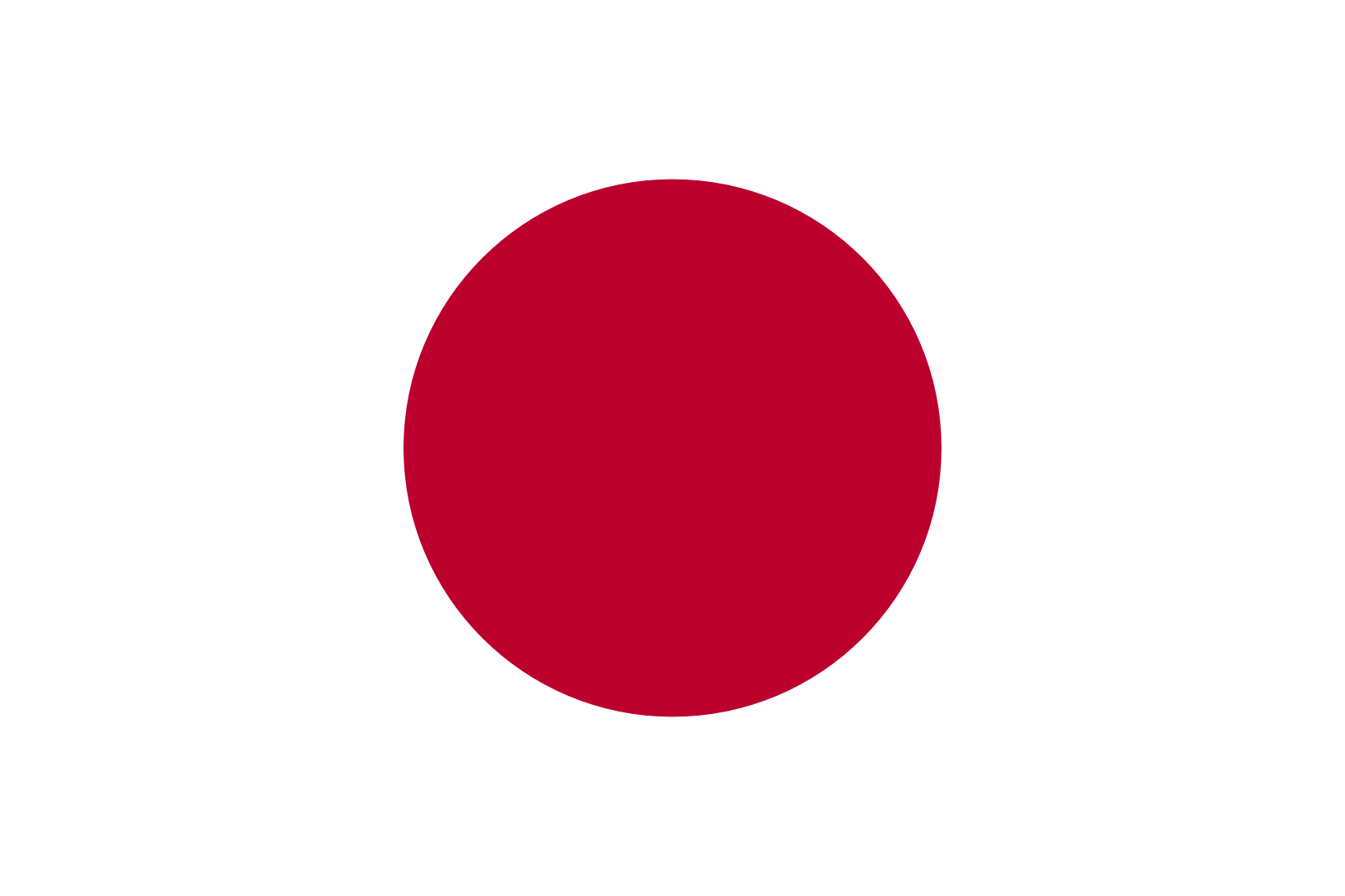 Obraz flagi stanu państwa Japonia - w rozdzielczości 1640x1093 - Azja Wschodnia