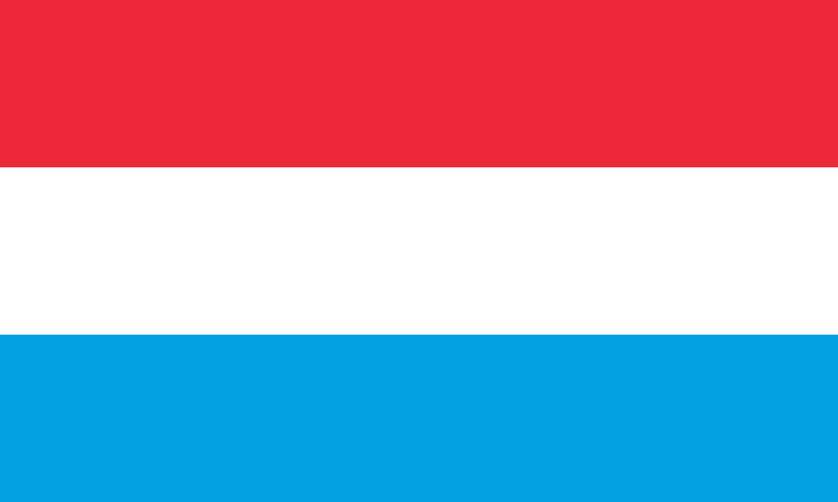 Obraz flagi stanu państwa Luksemburg - w rozdzielczości 1640x984 - Europa