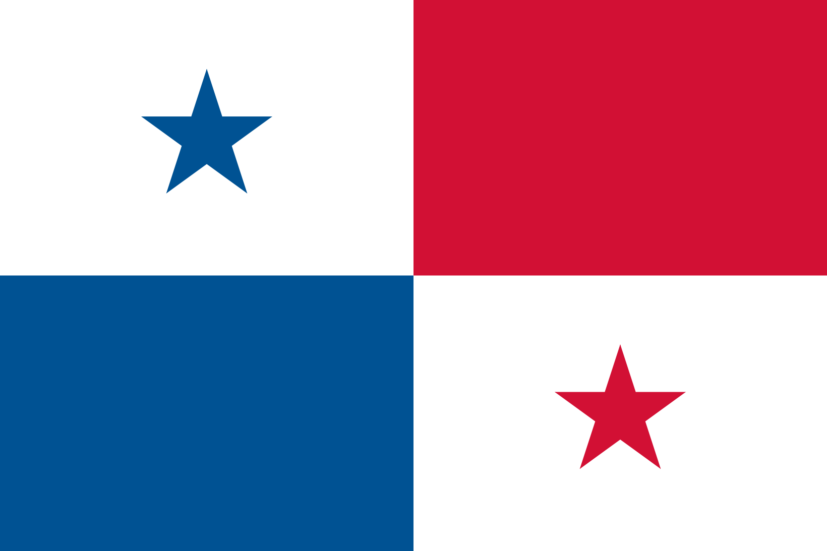 Obraz flagi stanu państwa Panama - w rozdzielczości 1640x1093 - Ameryka Środkowa