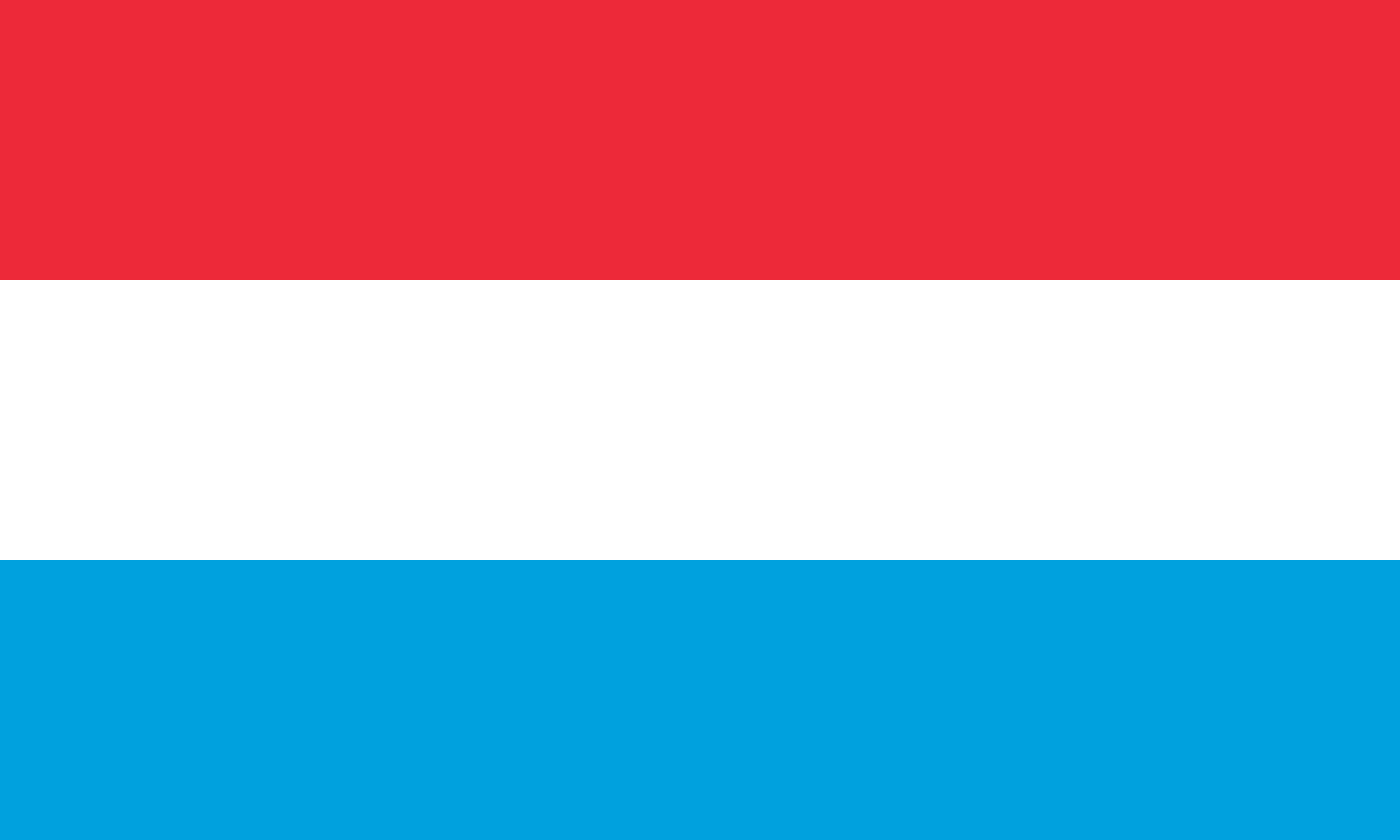 Obraz flagi stanu państwa Luksemburg - w rozdzielczości 2030x1218 - Europa