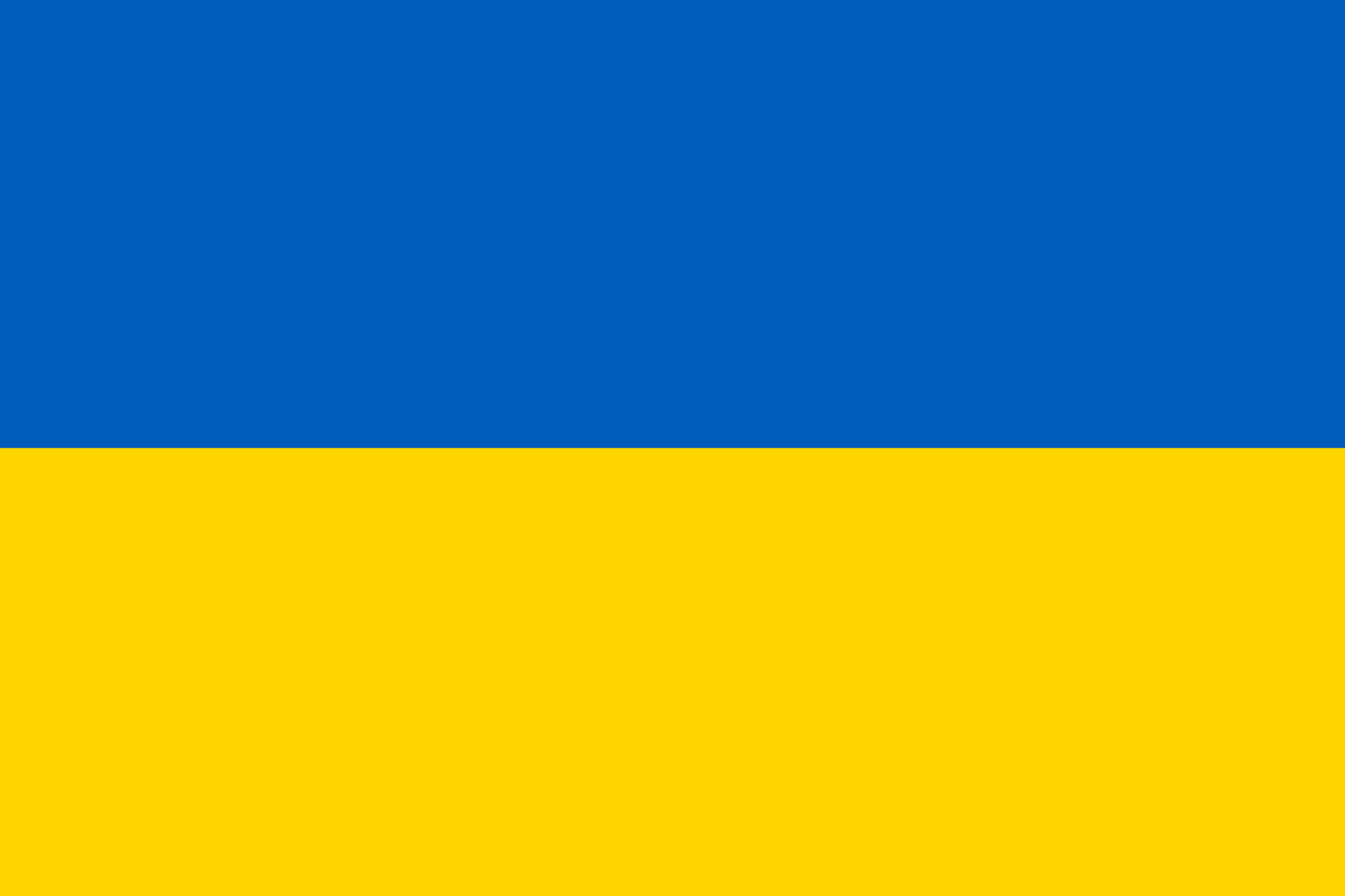 Obraz flagi stanu państwa Ukraina - w rozdzielczości 2030x1353 - Europa