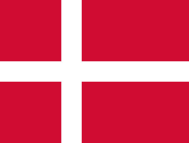 Dania | Flaga Danii | Europa | flagi państw świata | Państwa bandery świata