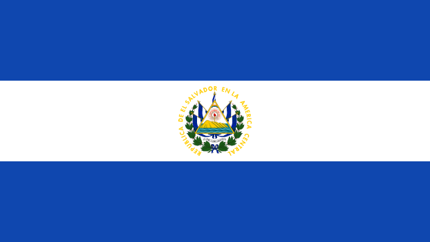El Salvador | Flaga Salwadoru | Ameryka Środkowa | flagi państw świata | Państwa bandery świata