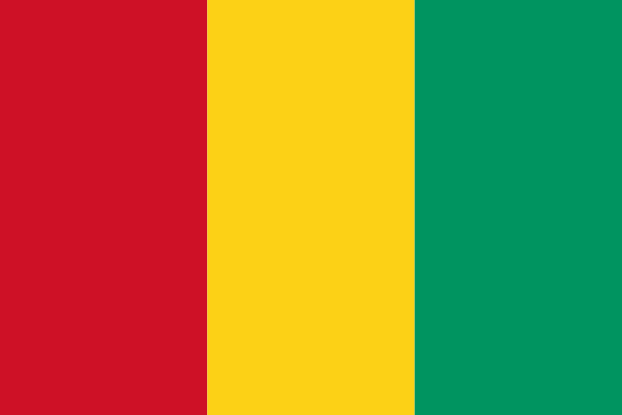 Gwinea | Flaga Gwinei | Afryka | flagi państw świata | Państwa bandery świata