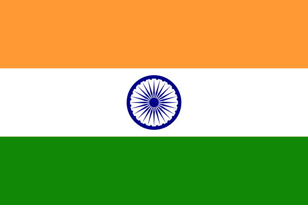 Indie | Flaga Indii | Azja Południowa | flagi państw świata | Państwa bandery świata