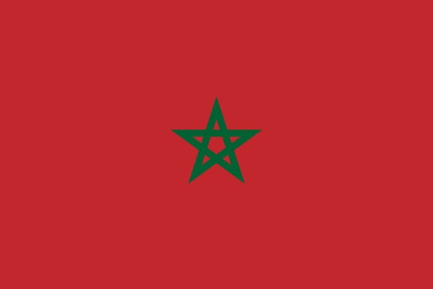 Maroko | Flaga Maroka | Afryka | flagi państw świata | Państwa bandery świata