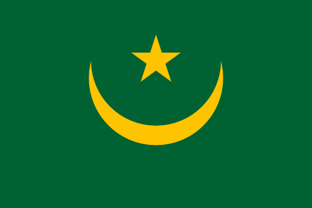 Mauretania | Flaga Mauretanii | Afryka | flagi państw świata | Państwa bandery świata