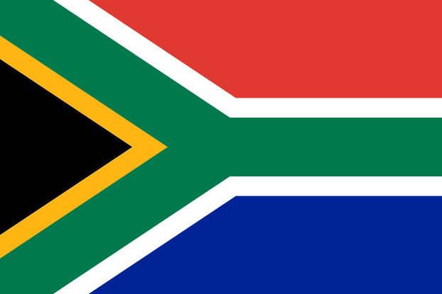 Republika Południowej Afryki | Flaga Republiki Południowej Afryki | Afryka | flagi państw świata | Państwa bandery świata