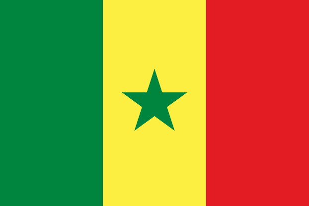 Senegal | Flaga Senegalu | Afryka | flagi państw świata | Państwa bandery świata