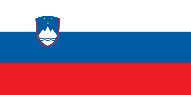 Słowenia | Flaga Słowenii | Europa | flagi państw świata | Państwa bandery świata