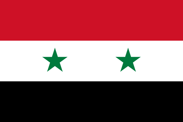 Syria | Flaga Syrii | Środkowy Wschód | flagi państw świata | Państwa bandery świata