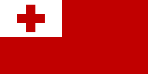 Tonga | Flaga Tonga | Oceania | flagi państw świata | Państwa bandery świata