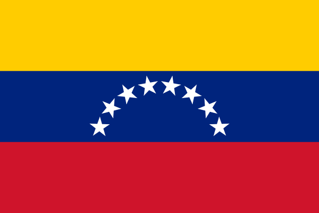 Wenezuela | Flaga Wenezueli | Ameryka Południowa | flagi państw świata | Państwa bandery świata