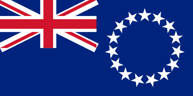 Wyspy Cooka | Flaga Wysp Cooka | Oceania | flagi państw świata | Państwa bandery świata