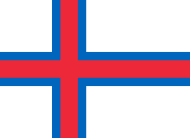 Wyspy Owcze | Flaga Wysp Owczych | Europa | flagi państw świata | Państwa bandery świata